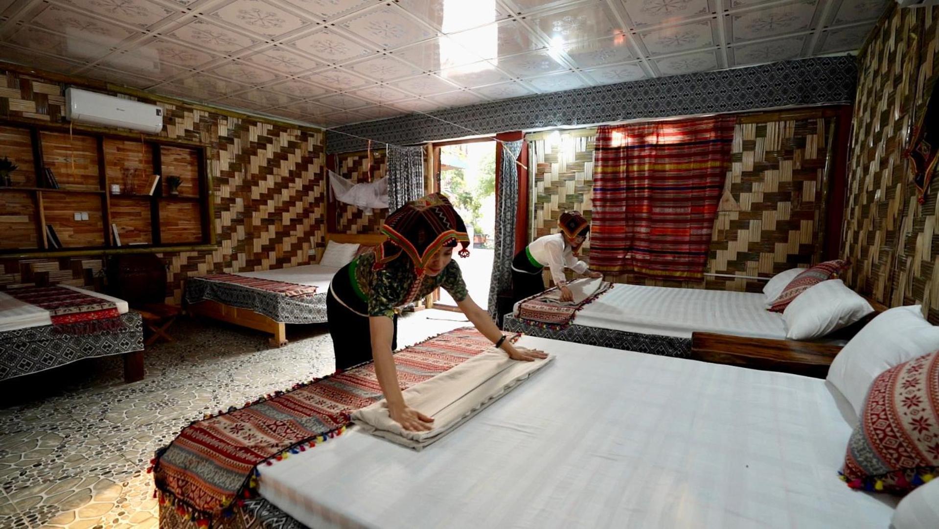 Minh Ngoc Homestay Dien Bien Phu Ban Him Lom Exterior foto
