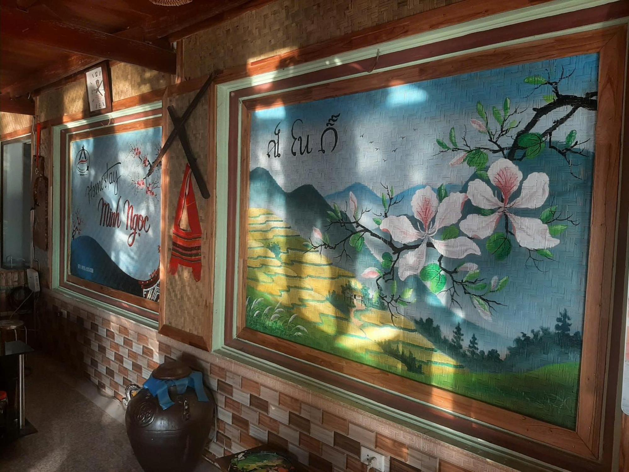 Minh Ngoc Homestay Dien Bien Phu Ban Him Lom Exterior foto