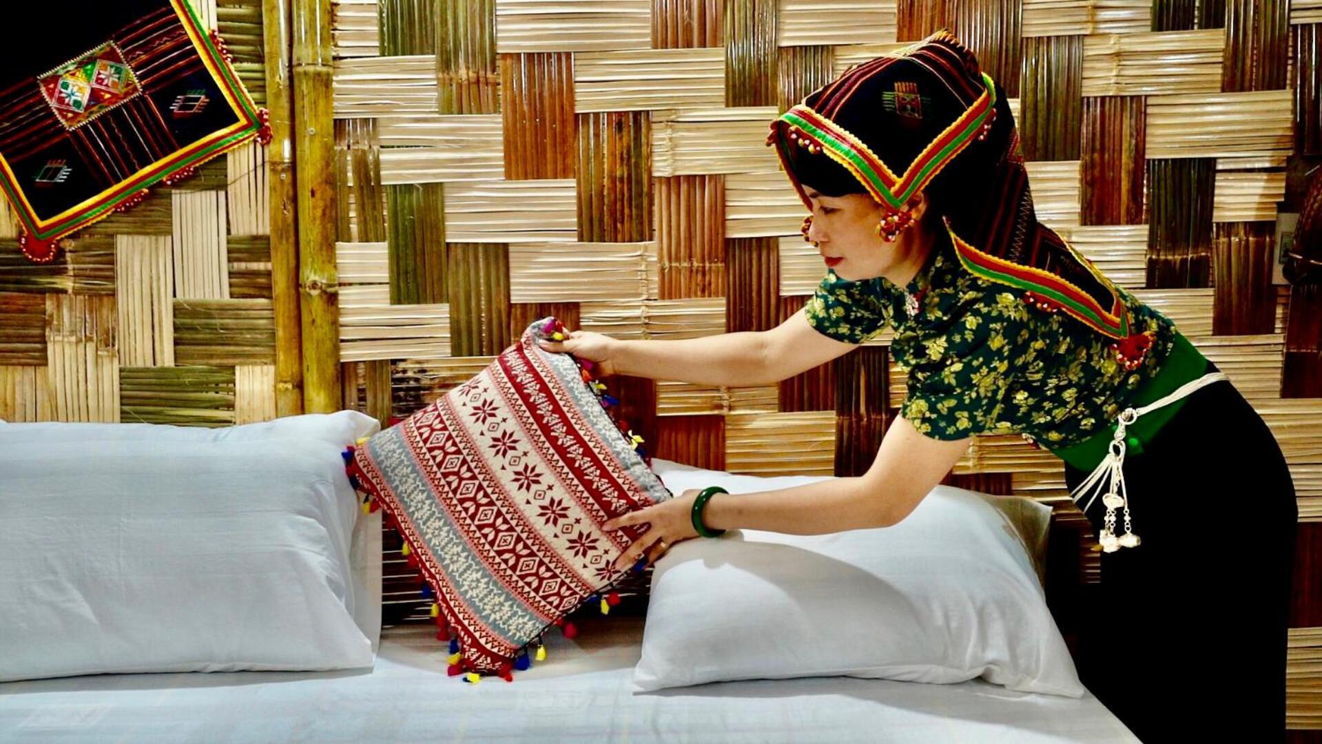 Minh Ngoc Homestay Dien Bien Phu Ban Him Lom Exterior foto